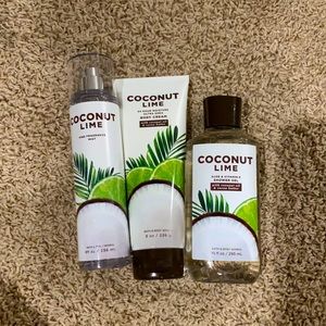 Coconut Lime BBW set